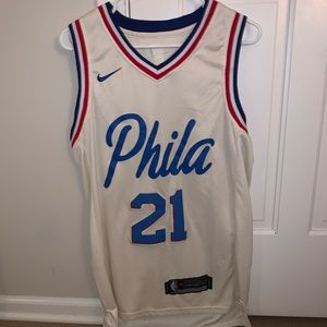 Joel Embiid Philadelphia 76ers Basketball Jersey